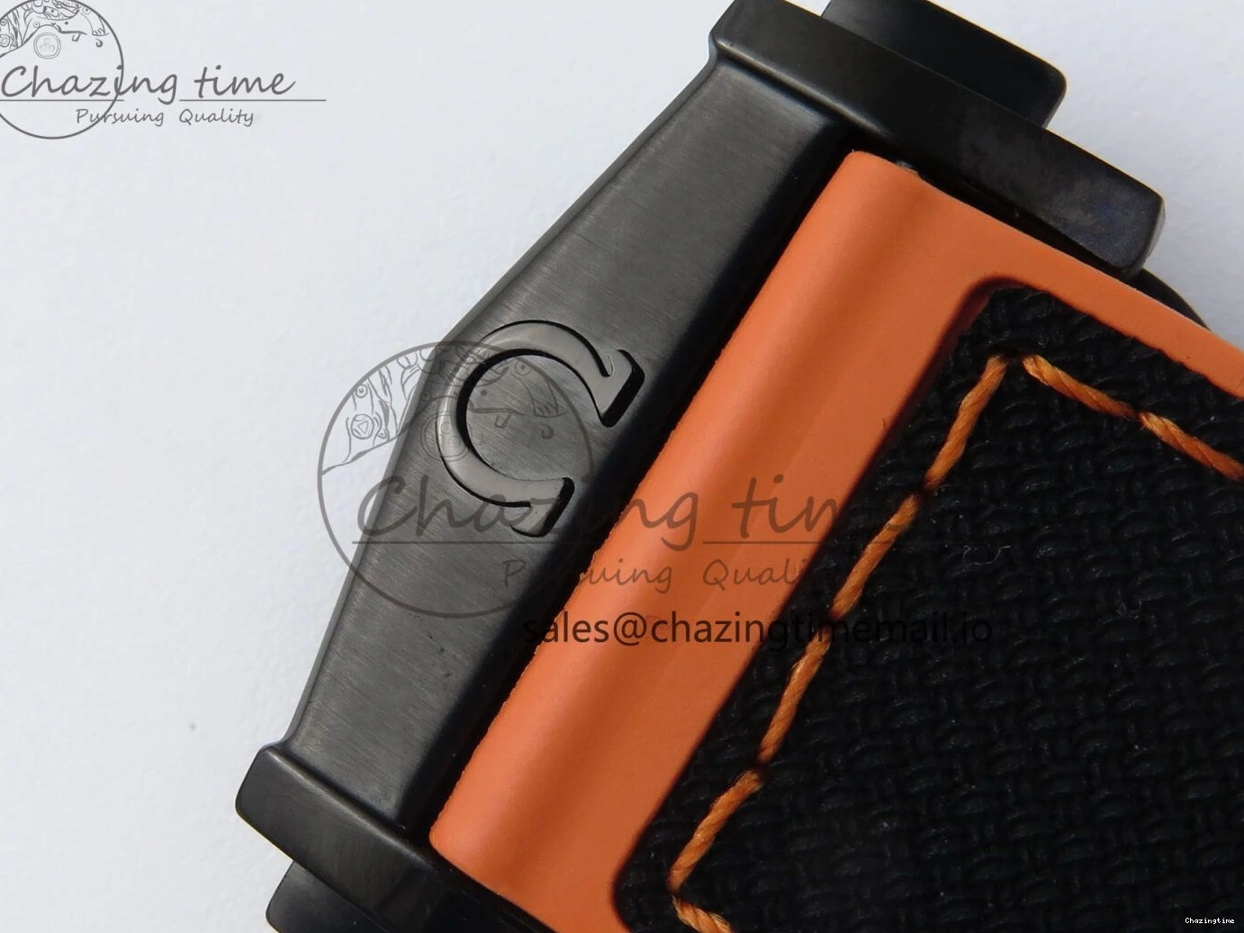 0520 Attractive Planet Ocean Master Chronometer 600M 45.5mm SCF 1:1 Best Edition Black Orange Bezel Black Dial on Black Rubber Strap A9900 Super Clone 7668